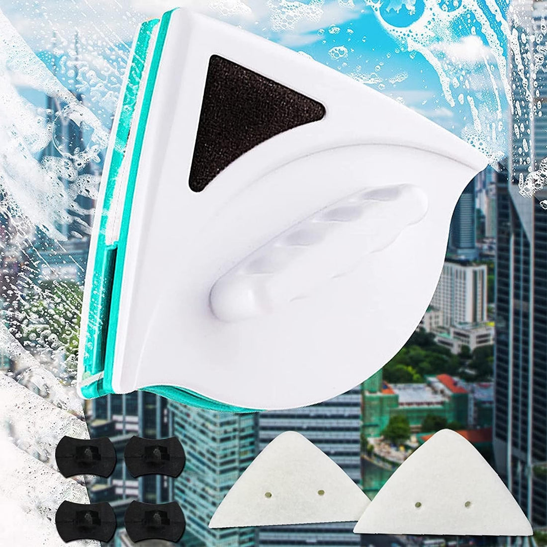 مراجعة فرشاة تنظيف النوافذ المغناطيسية مزدوجة الجوانب: أمان وسرعة في التنظيف العالي