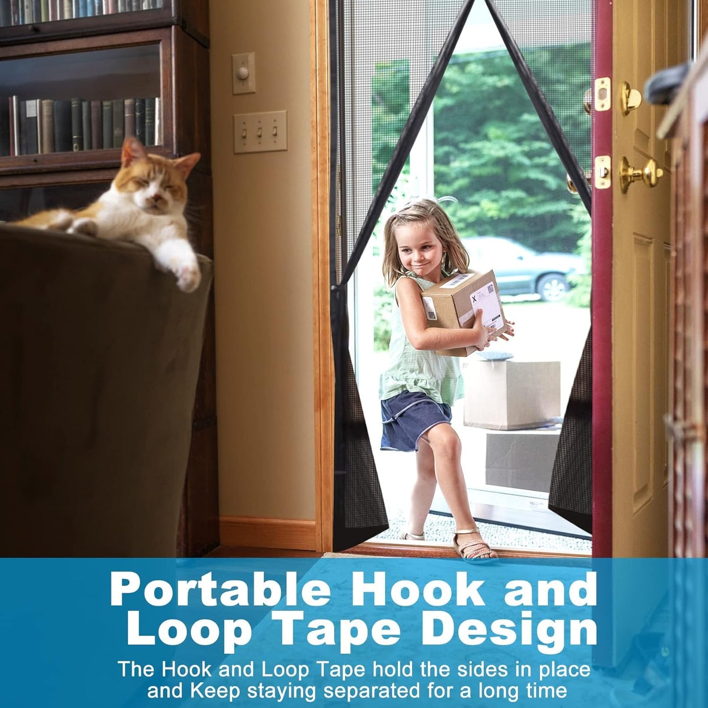 الباب الشبكي المغناطيسي - باب شبك مغناطيسي للحماية من الحشرات